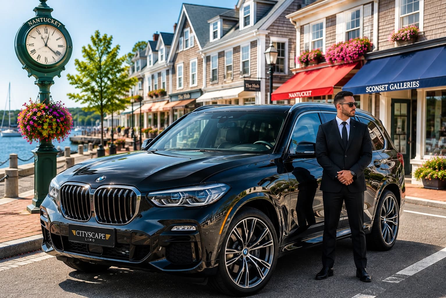 Greenwich, CT Cityscape Limo transportation assistance