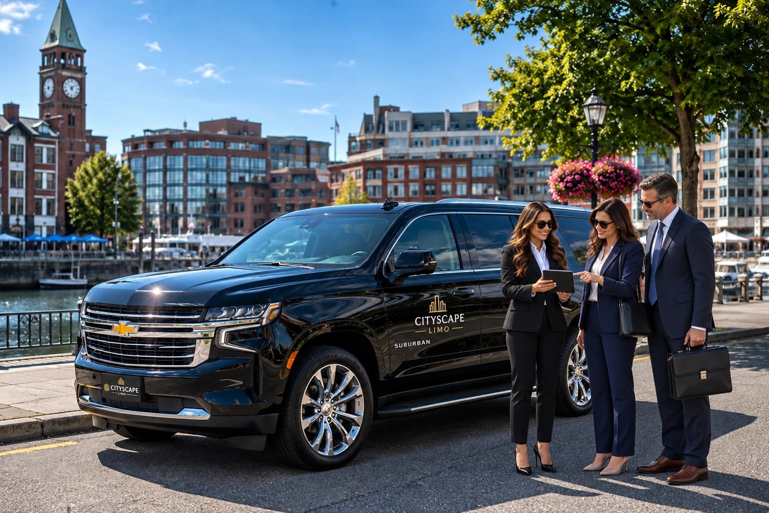 Norwalk, CT Cityscape Limo transportation assistance